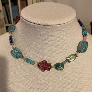 Vintage Fish Necklace